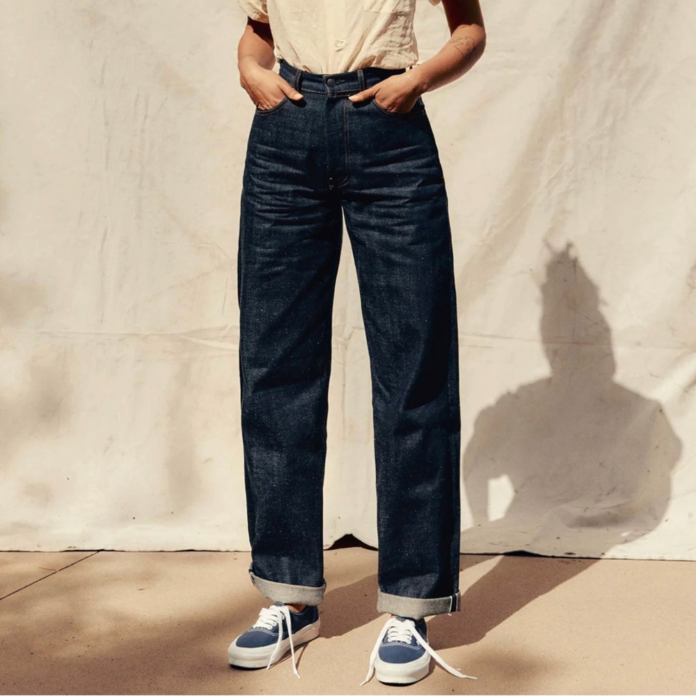 imogene + willie High Rise Jeans in Dark Blue